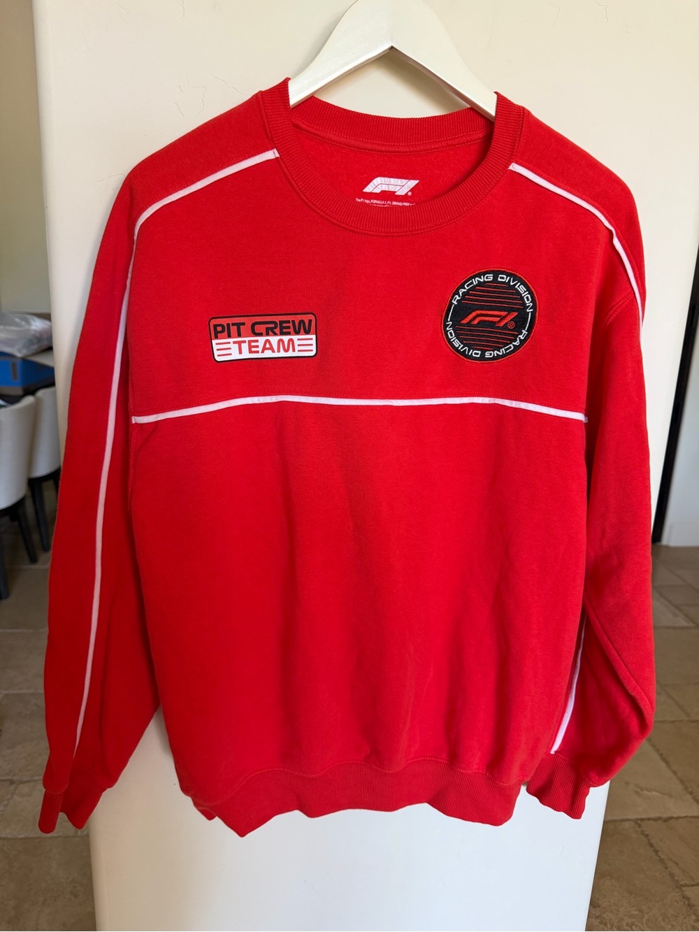 Formula 1 F1 pit crew sweatshirt sz M